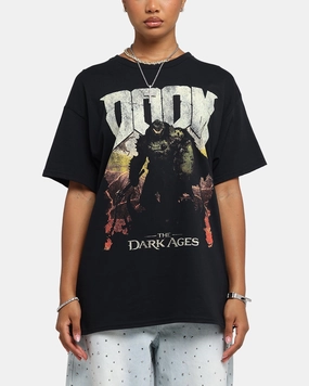 73 Studio X Doom Dark Ages T-Shirt Black FlexibleRibbedTrims