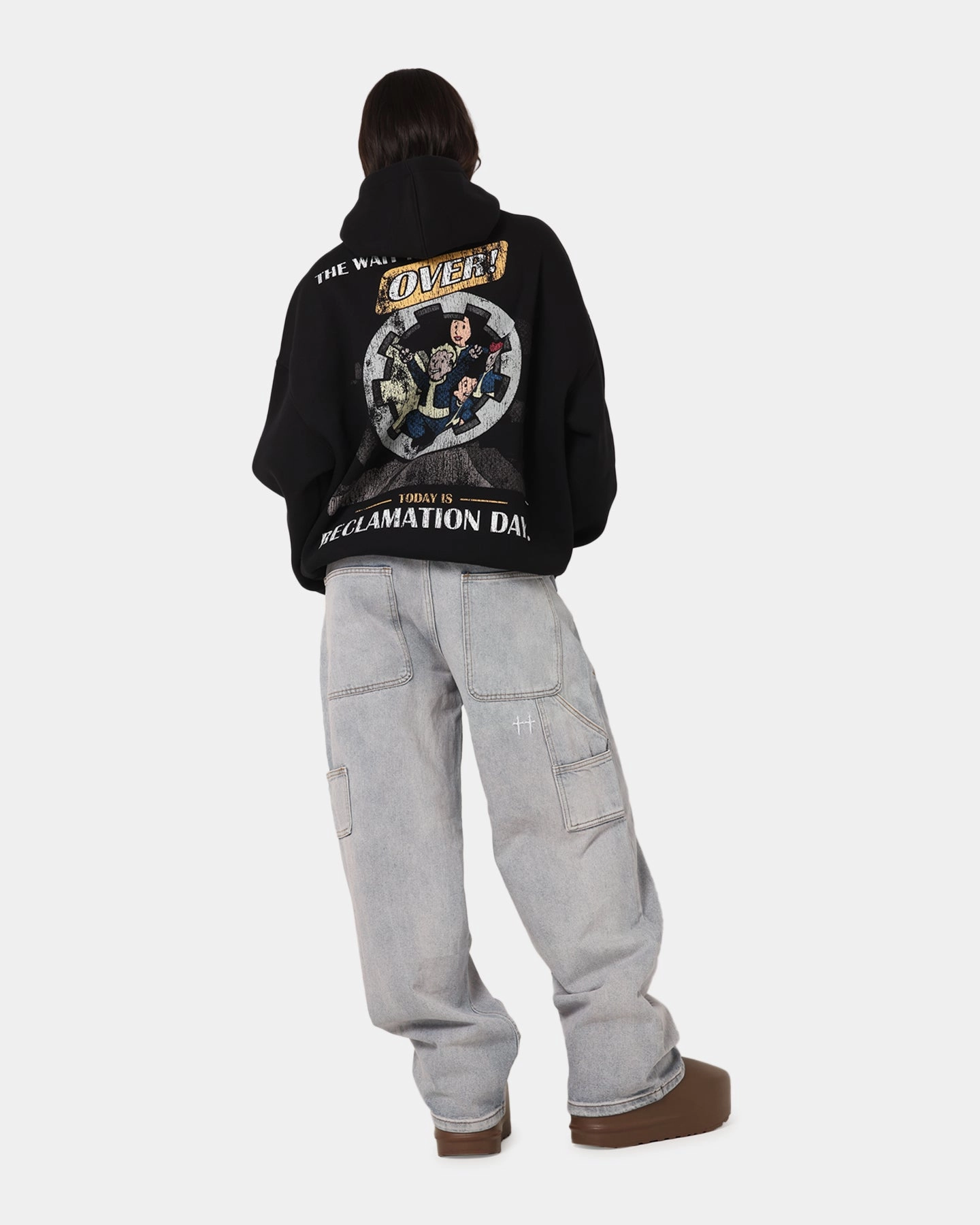 73 Studio X Fallout '76 Fallout Premium Hoodie Black Chic Cardigan