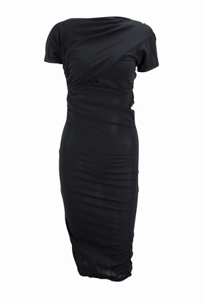 [WW12148] Balenciaga | Maxi Dress Tailored Elegance Classic Touch