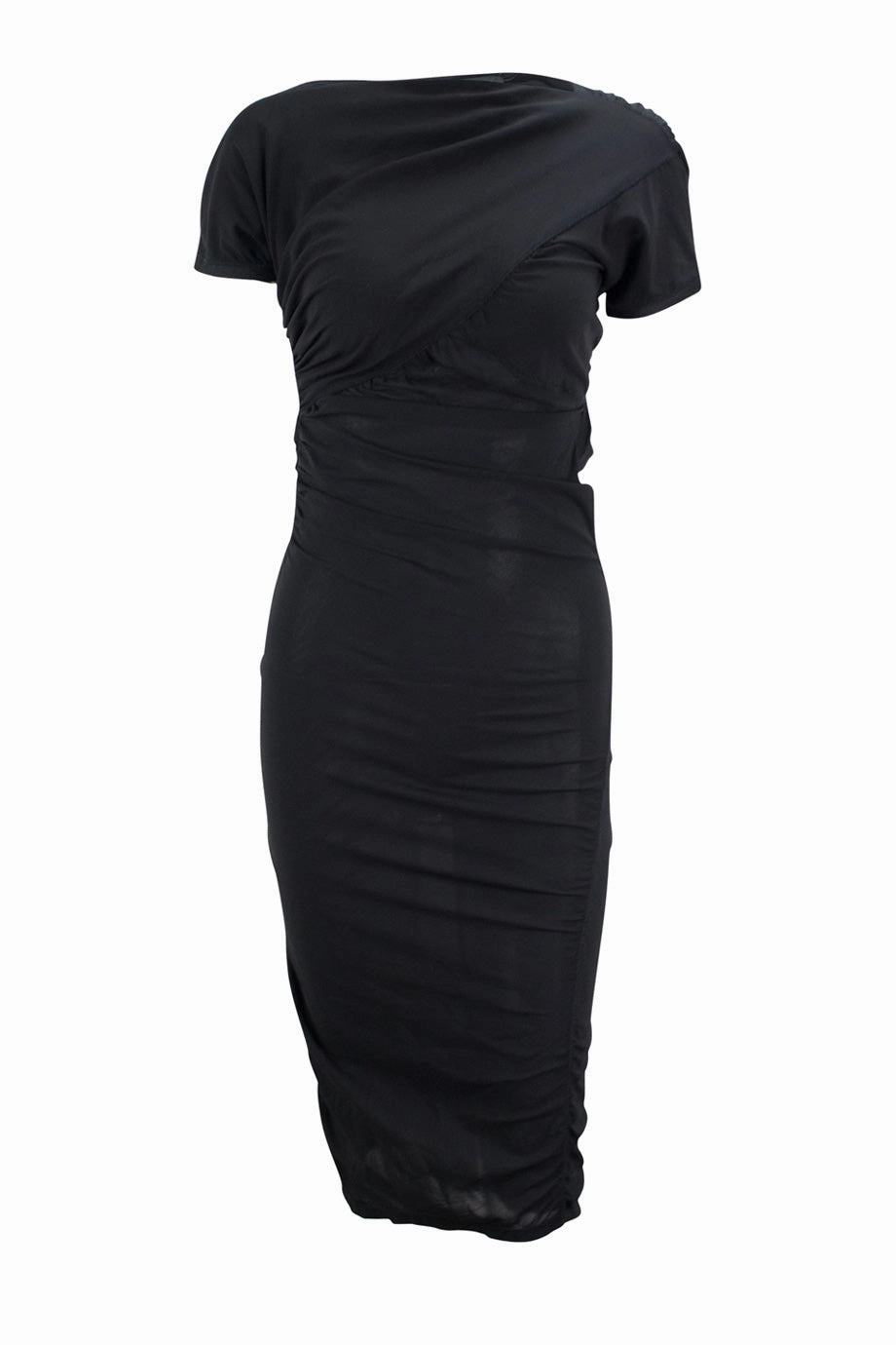 [WW12148] Balenciaga | Maxi Dress Tailored Elegance Classic Touch