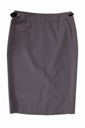 [WW12728] Gucci | Pencil Skirt Eco Friendly Dye Cashmere Touch