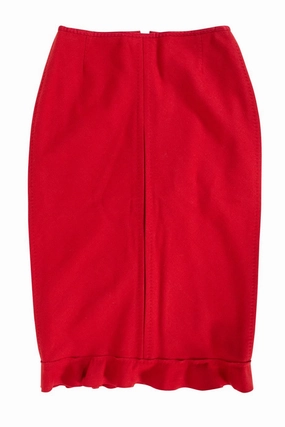 [WW16394] Louis Vuitton | Pencil Skirt Anti Static Lining Ultra Comfort