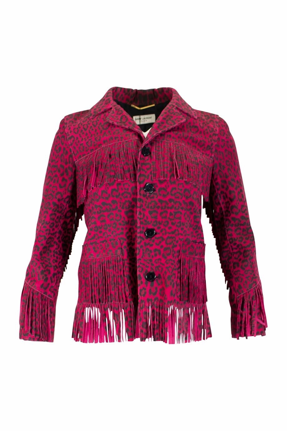 [WW18192] Saint Laurent | Leather Jacket Outdoor Style Fashion Active