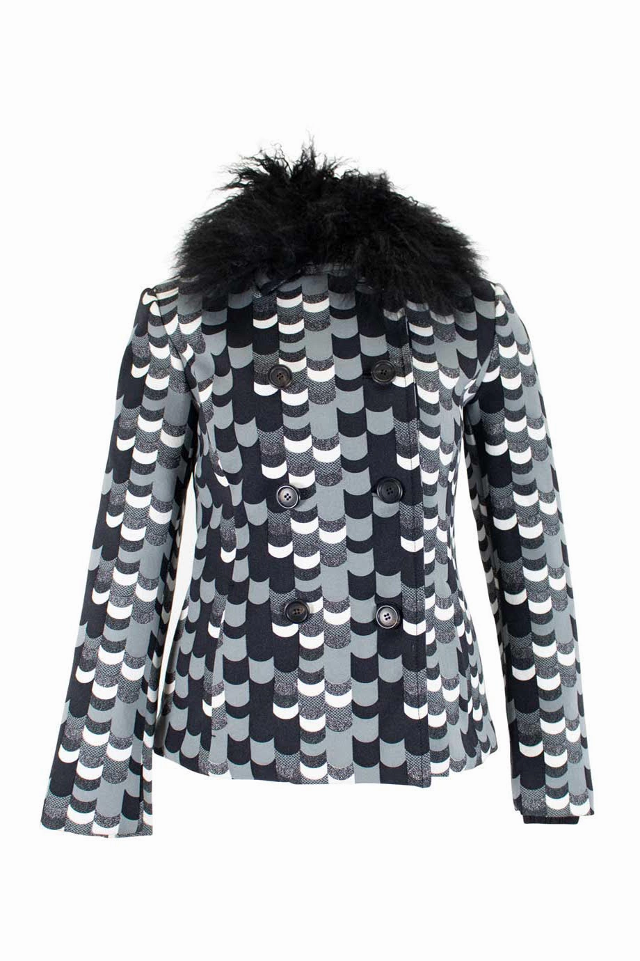 [WW18892] PRADA | COAT Oversized Silhouette