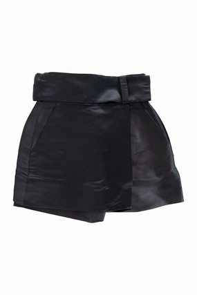 All Season Wear Faux Leather [WW19547] Ms Min | Skirt