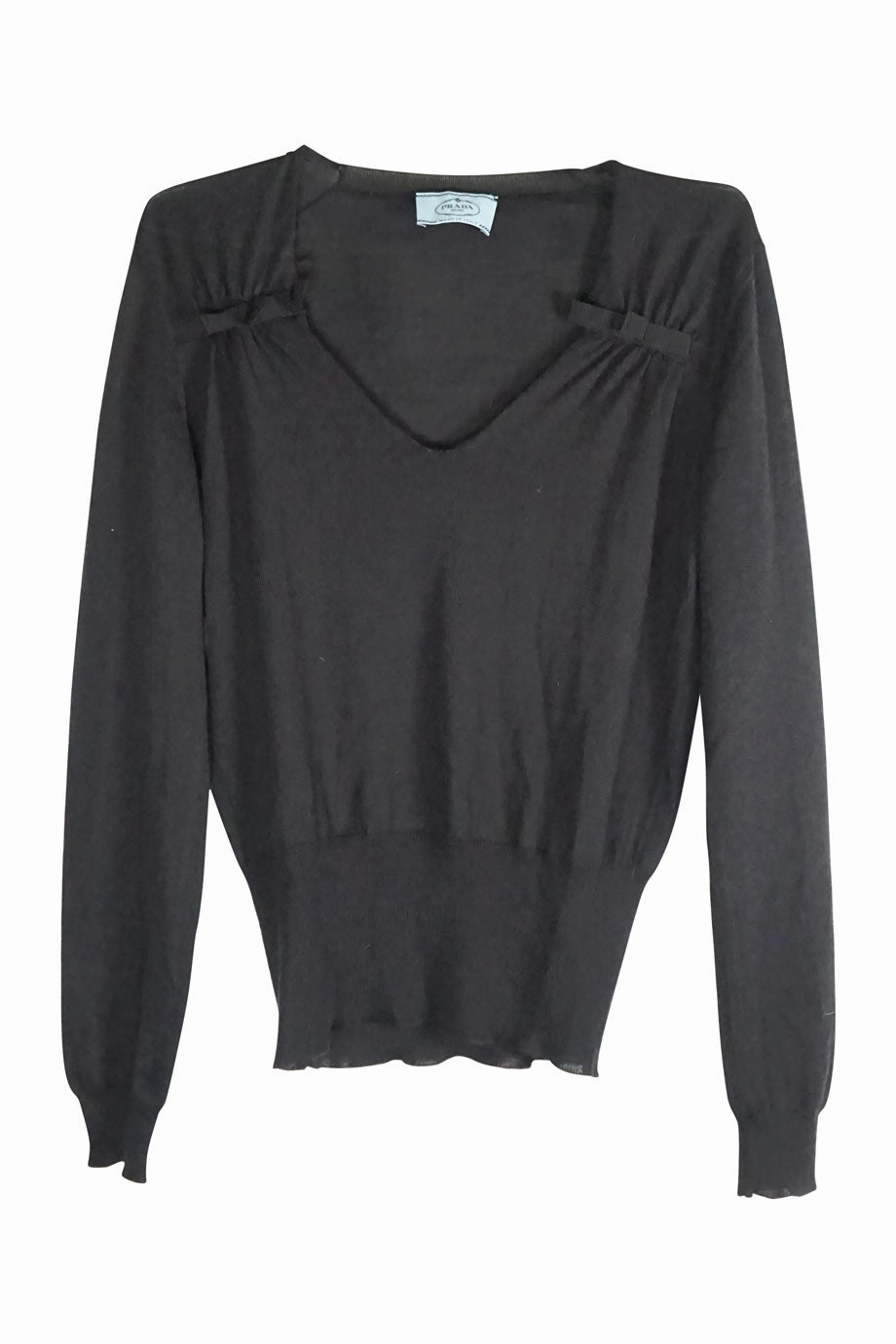 3D Knitting Technology Flatlock stitching [WW21517] Prada | Knitwear