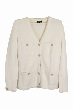 [WW22009] Chanel | Knitwear Ventilated Panels Flatlock stitching