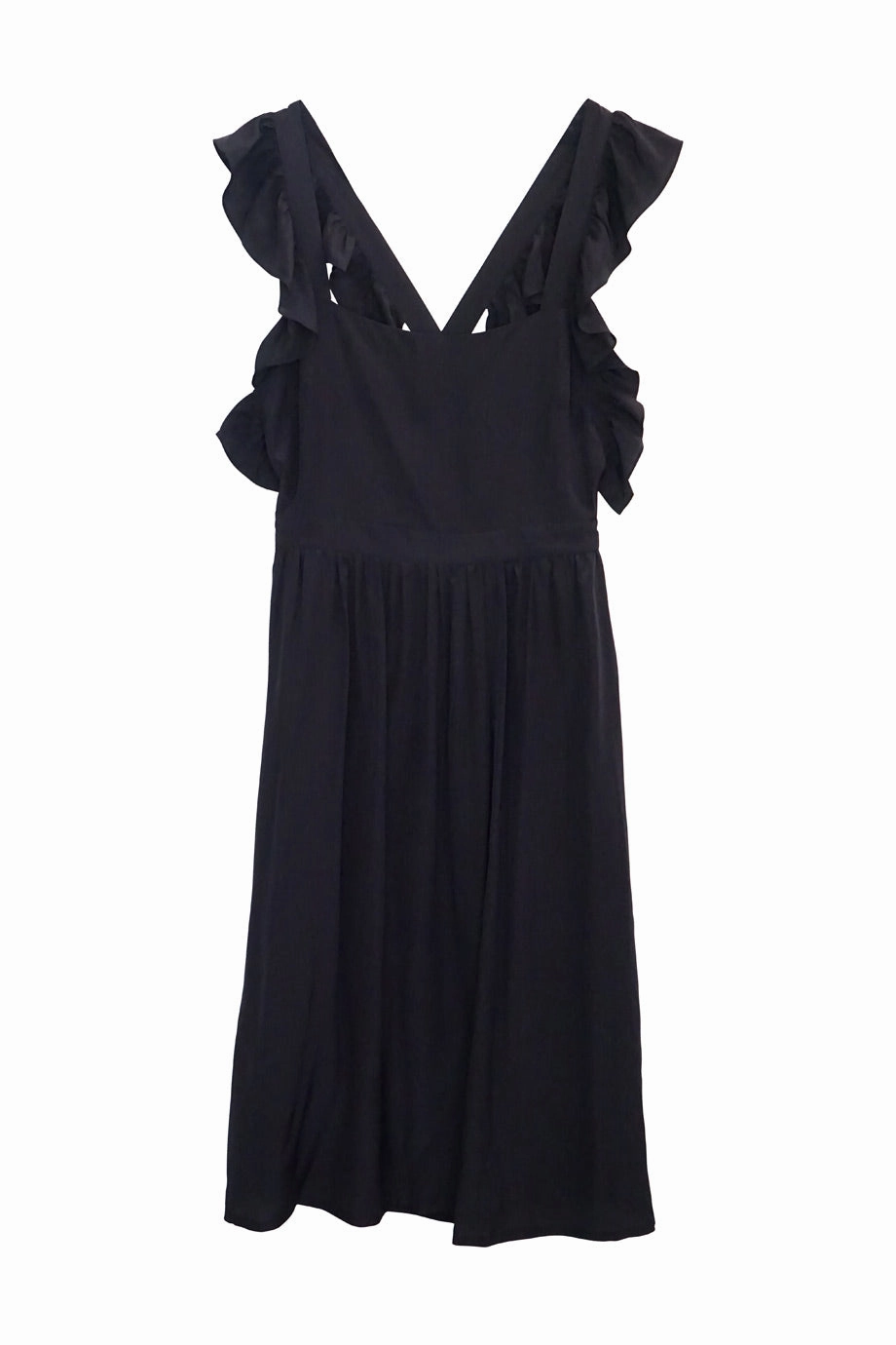 [WW22098] Adriana Degreas | Knee Length Dress Daily Essential Sequin-Detail