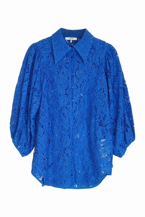 Bold Pattern Comfortable Layer [WW22369] Ganni | Shirt