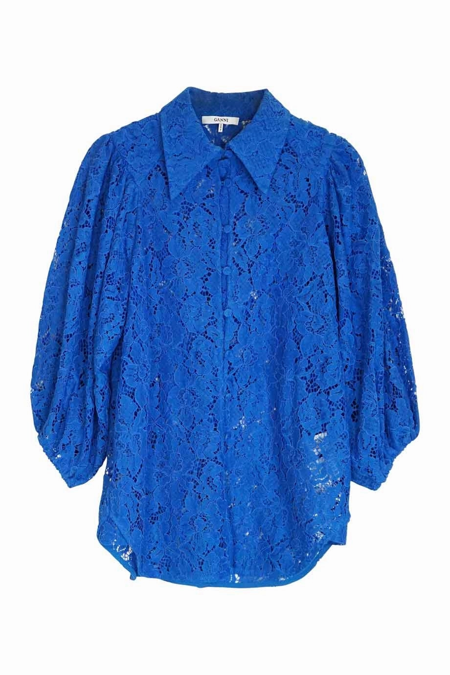 Bold Pattern Comfortable Layer [WW22369] Ganni | Shirt