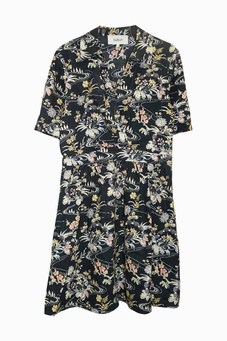 [WW22652] Ba&sh | Mini Dress Printed-Lining