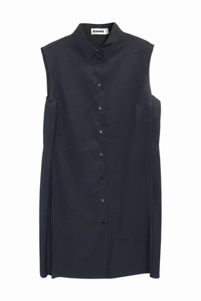 Office Casual Simple Spirit [WW23526] Jil Sander | Mini Dress