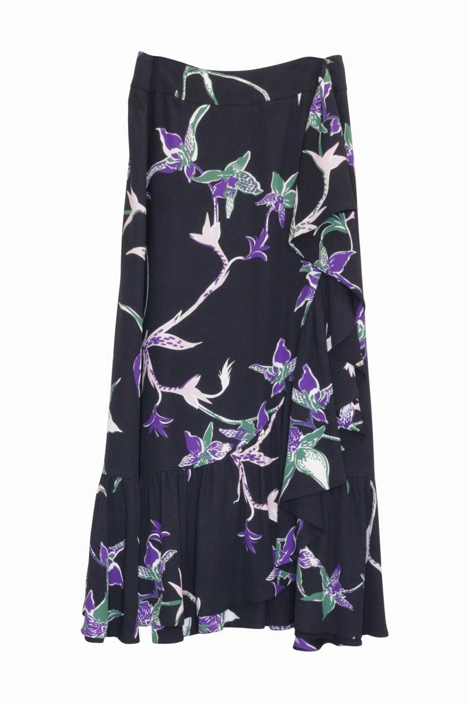 [WW23569] La Double J Editions | Midi Skirt Leather Look