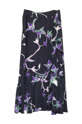 [WW23569] La Double J Editions | Midi Skirt Leather Look