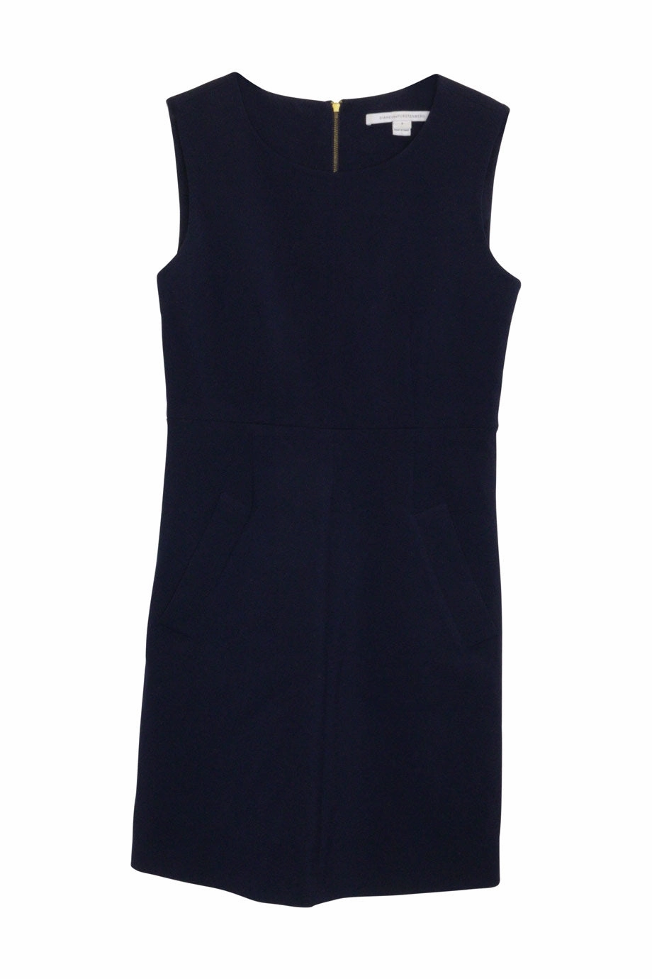 [WW23666] Diane Von Furstenberg | Mini Dress Satin Finish TearResistantFabric