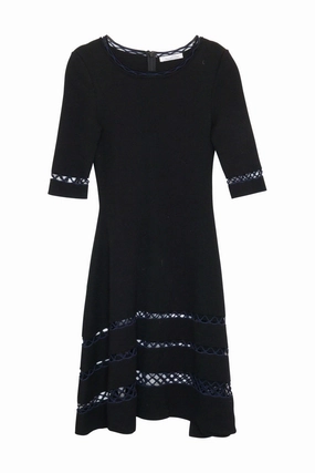 Flexible Comfort [WW24163] Oscar De La Renta | Midi Dress