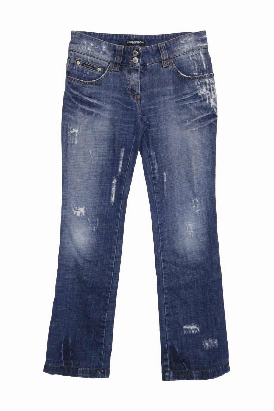 [WW24393] Dolce & Gabbana | Denim Pants Supportive Fit