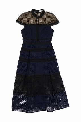 Knit Warm [WW30232] Self-Portrait | Midi Dress