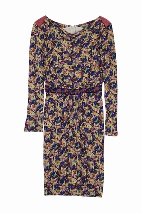 Elegant Silhouette [WW30235] Saloni | Knee Length Dress