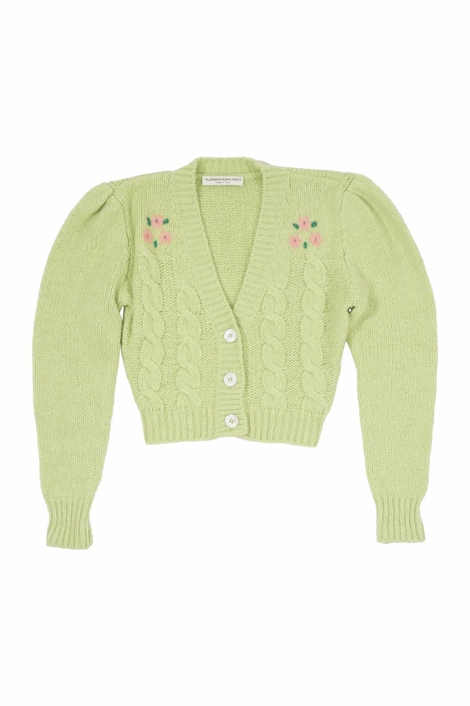 [WW30450] Alessandra Rich | Knitwear Tagless Labeling Flatlock stitching