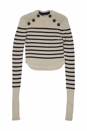 WrinkleResistant Knit Structure All Day Wear [WW30525] Isabel Marant | Knitwear