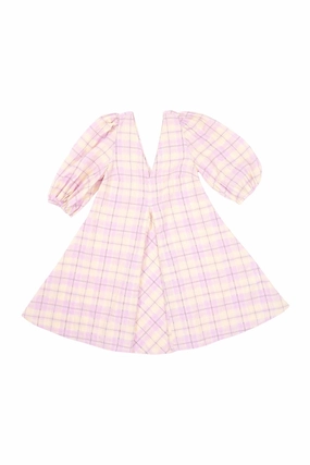 spring fresh Soft Pleats [WW30749] Ganni | Mini Dress