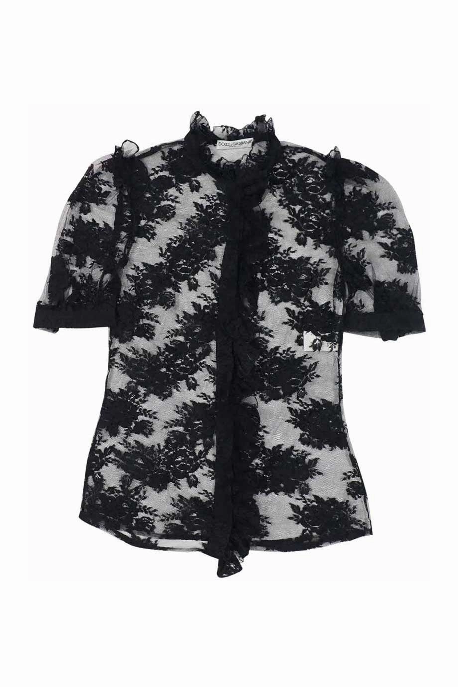 [WW31262] Dolce & Gabbana | Shirt Hiking Gear Micro Perforated Texture