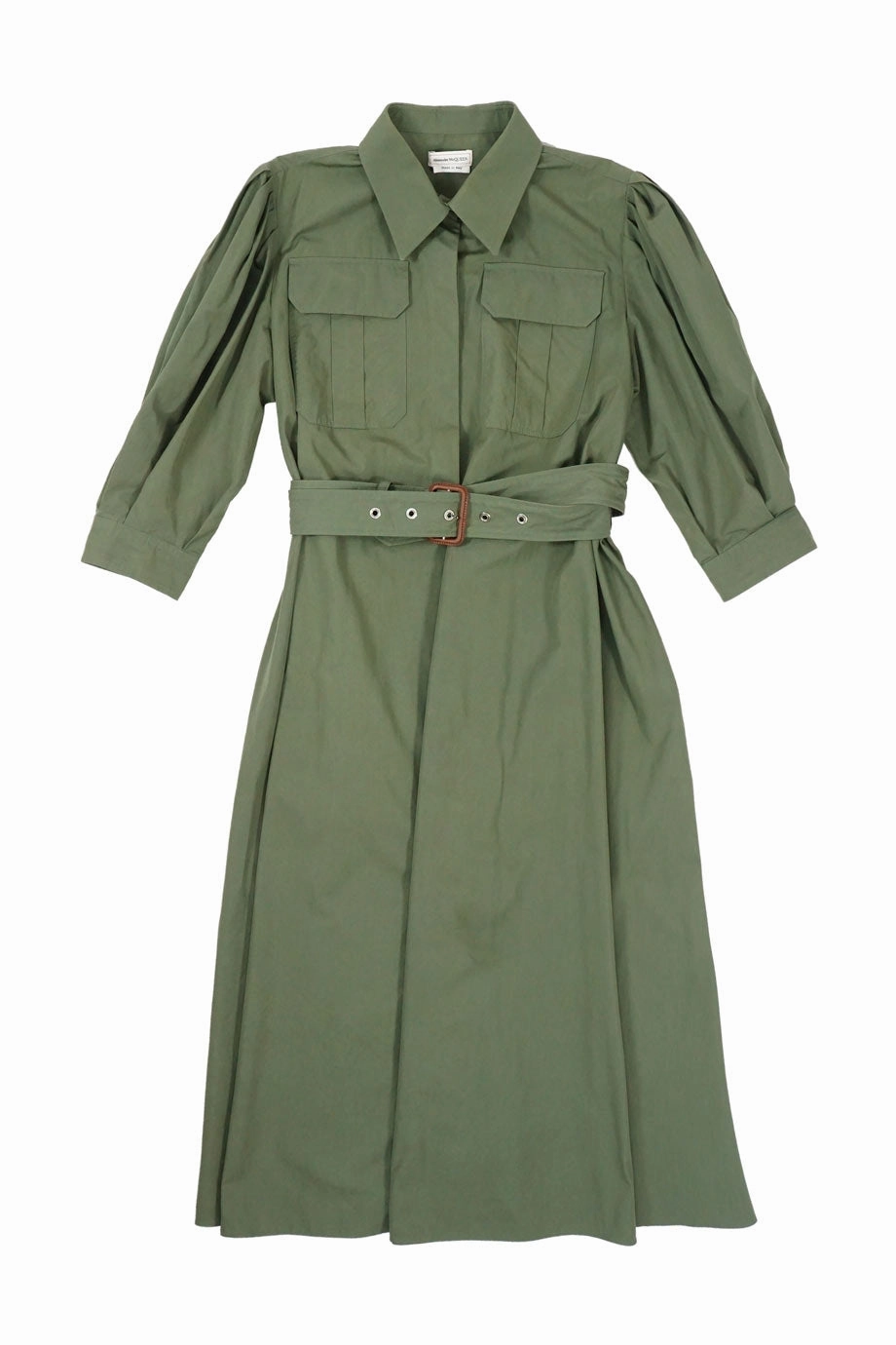 Cozy Wear Feminine Cut [WW31550] Alexander McQueen | Midi Dress