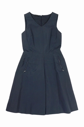 Simple Chic Texture Edge [WW31750] Prada | Knee Length Dress