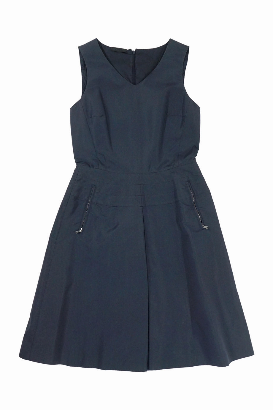 Simple Chic Texture Edge [WW31750] Prada | Knee Length Dress