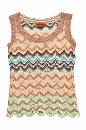 [WW32083] Missoni | Knitwear Plush Inner Lining