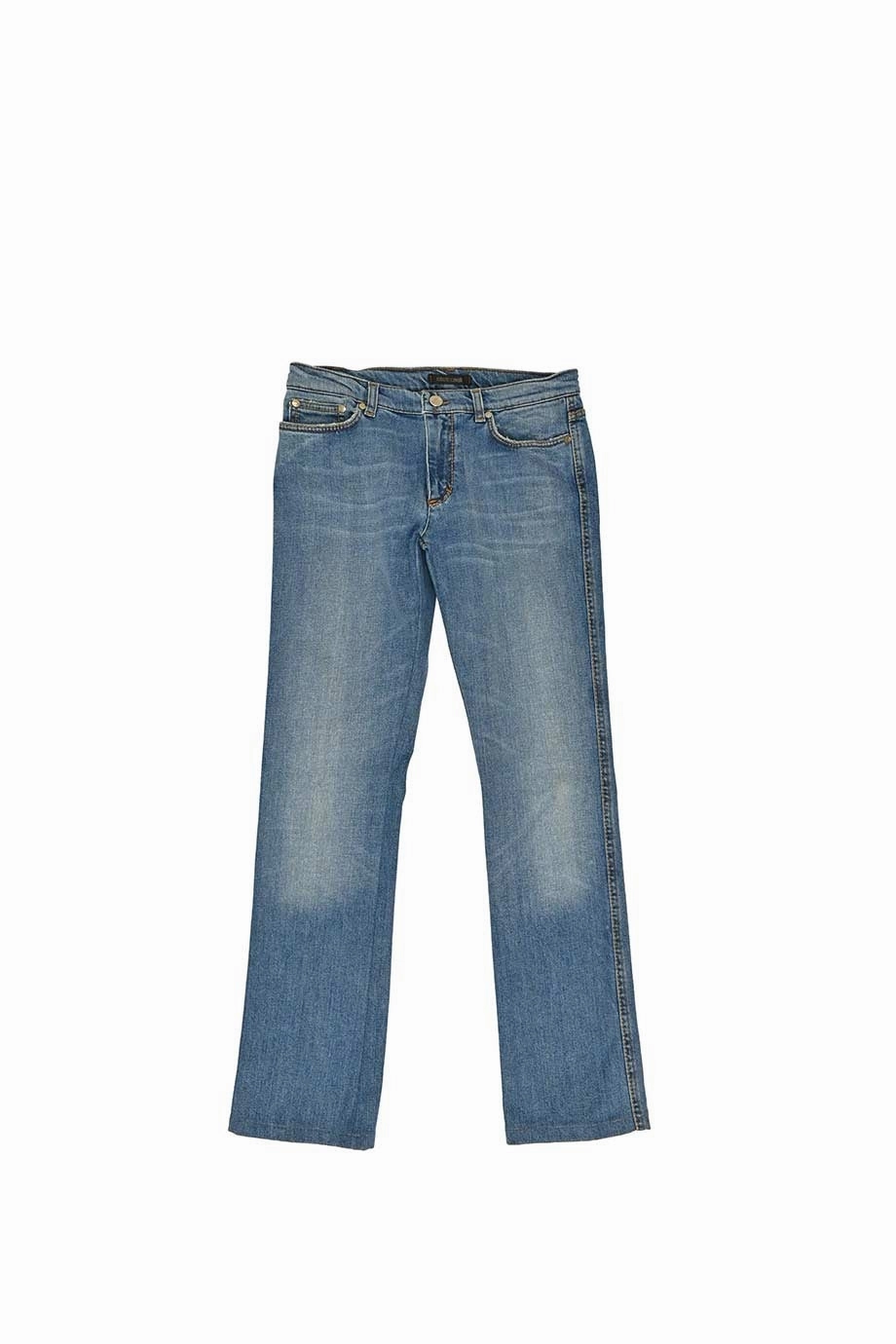 Layered Style ErgonomicArticulatedDesign [WW33050] Roberto Cavalli | Denim Pants