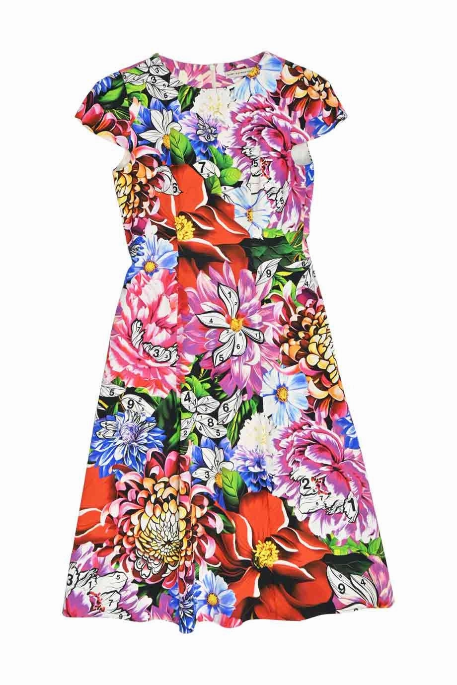 Casual Must-Have [WW33179] Mary Katrantzou | Knee Length Dress