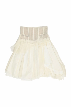 [WW33206] Louis Vuitton | Mini Skirt Secure Closure Elegant Flow