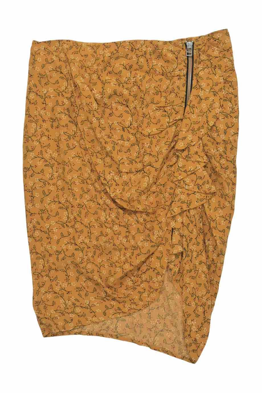 [WW33939] Veronica Beard | knee Length Skirt Tropical theme Soft Combo