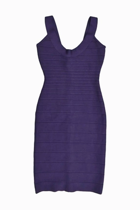 Back Detail Travel Essential [WW34074] Herv?? L??ger | Mini Dress