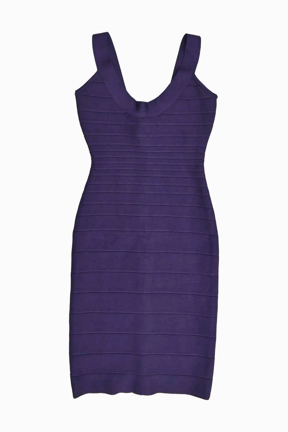 Back Detail Travel Essential [WW34074] Herv?? L??ger | Mini Dress