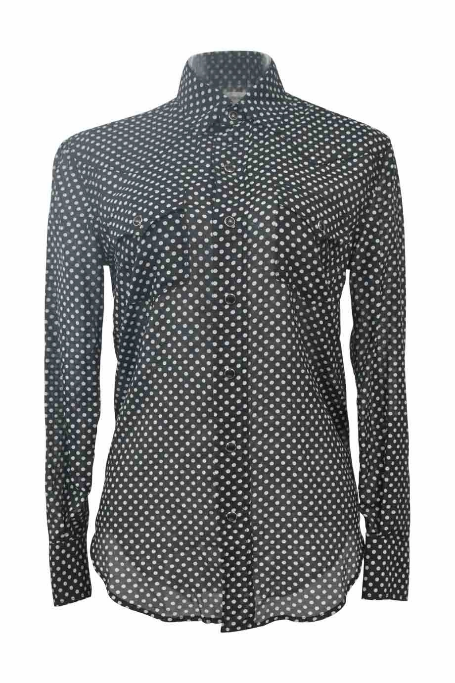 [WW34380] Saint Laurent | Shirt Unmatched comfort Ombre look