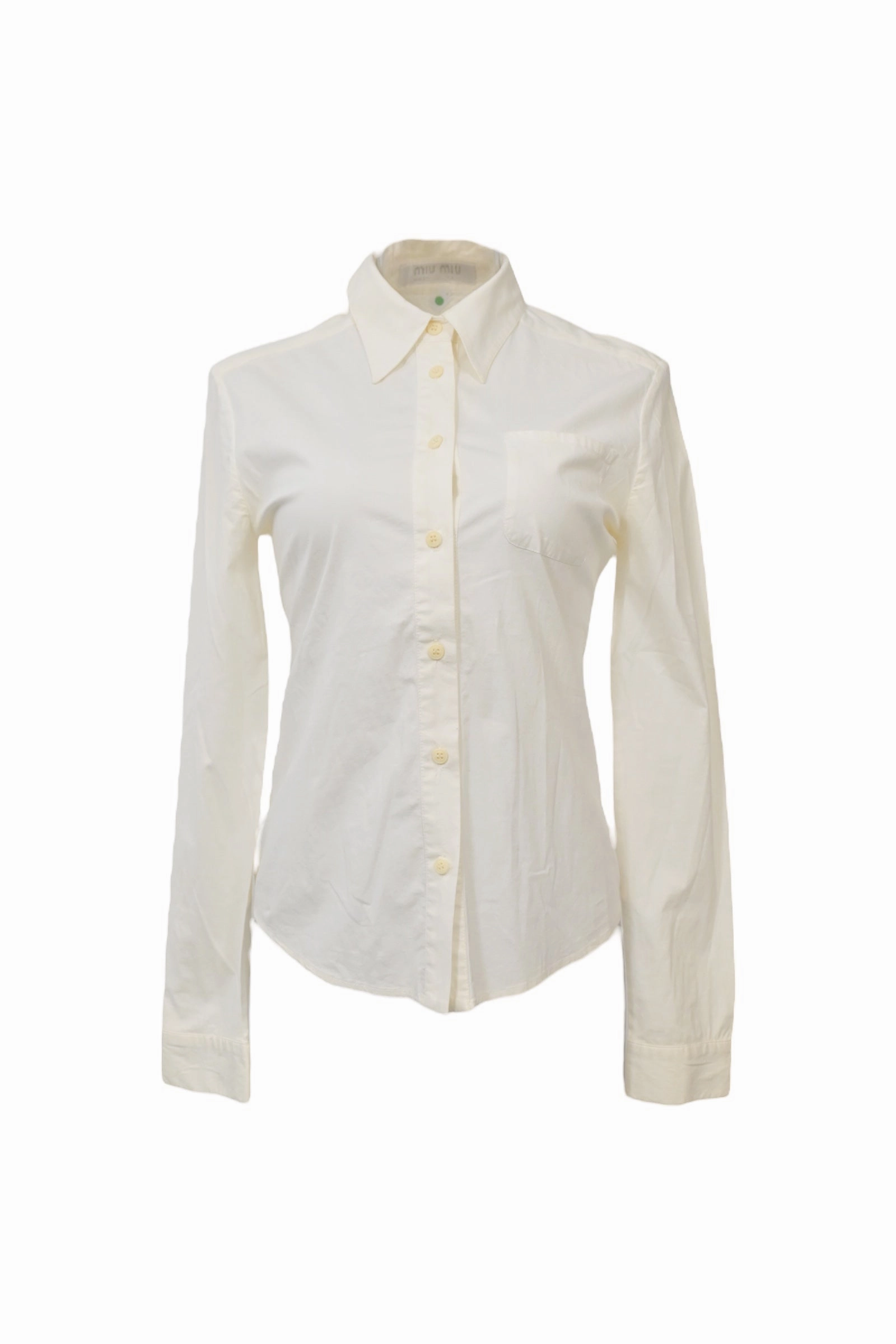 [WW34886] Miu Miu | Shirt Simple Fit