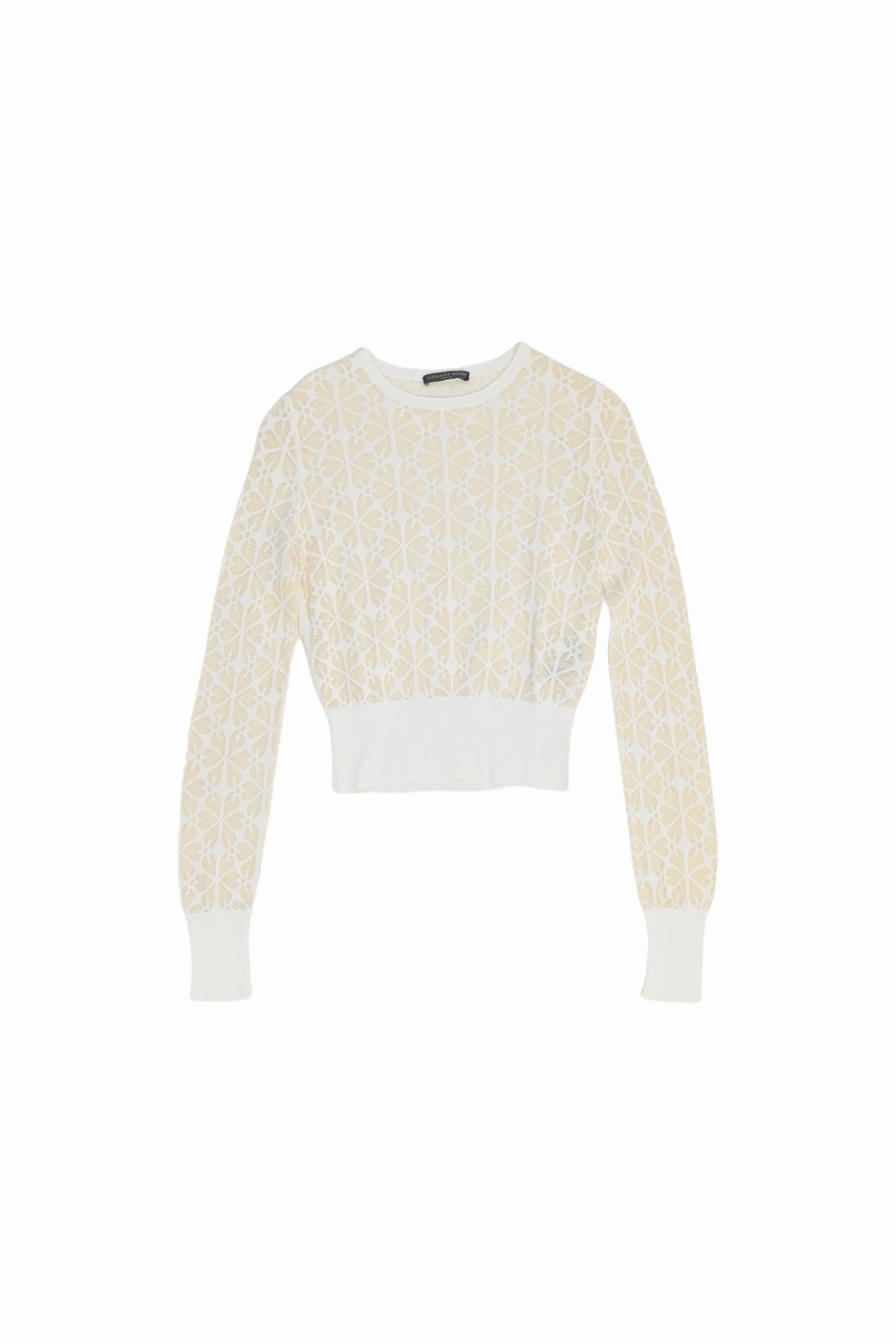 Sleek Surface Airy Piece [WW34931] Alexander McQueen | Knitwear