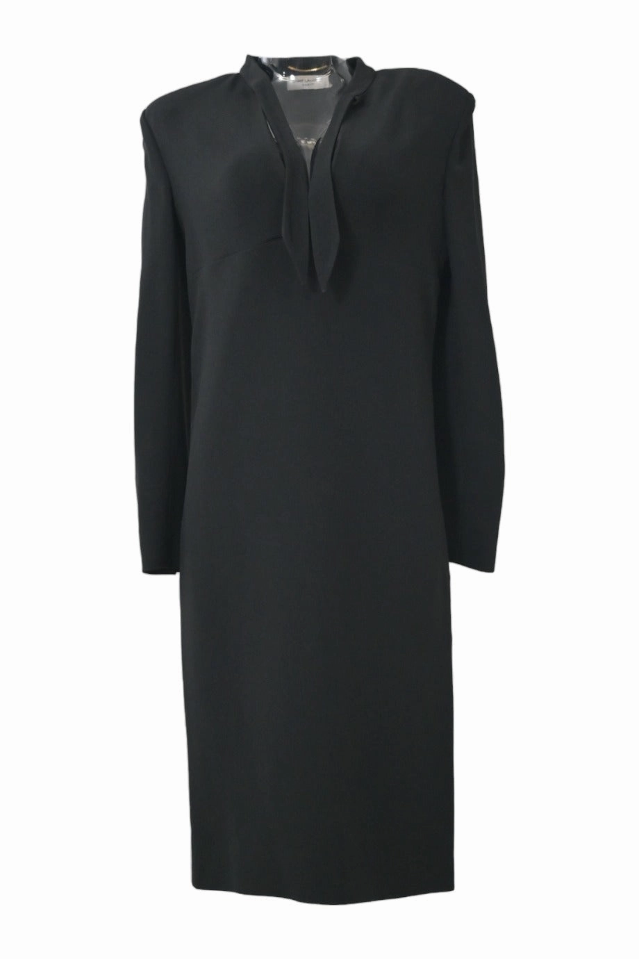 [WW35138] Saint Laurent | Shift dress Night Vibes Chic Tailoring Waist