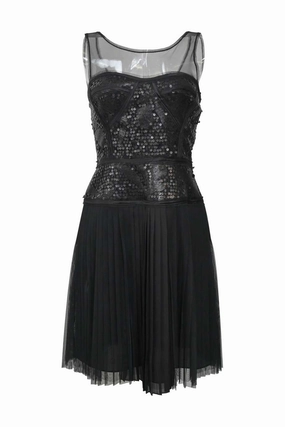 Texture Blend [WW35715] BCBG Max Azria  | Midi Dress