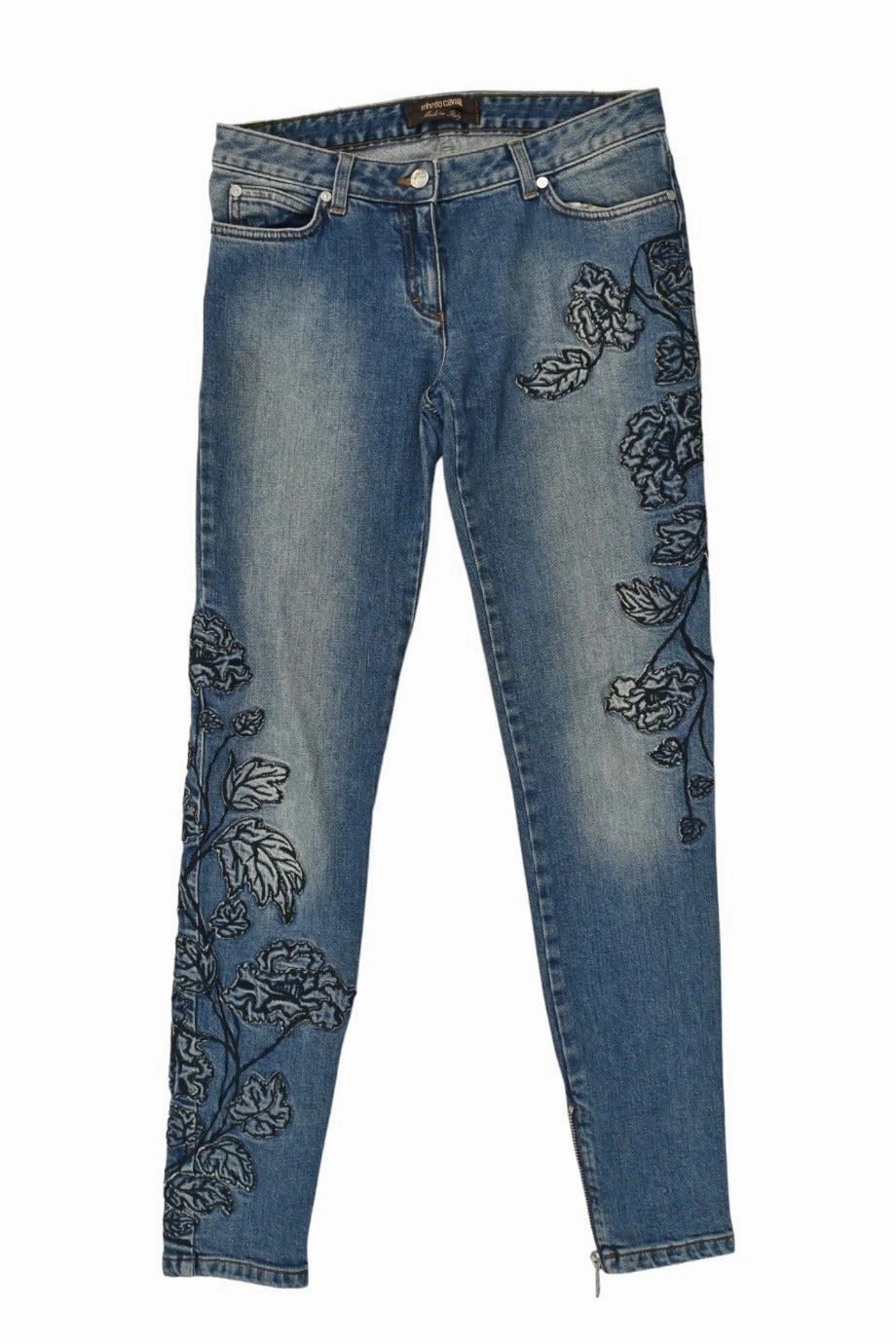 [WW35867] Roberto Cavalli | Denim Pants NonBindingWaistline
