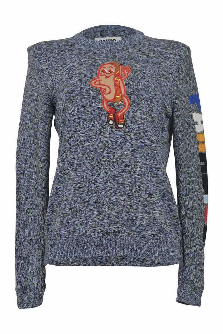 [WW36513] Kenzo | Knitwear LowProfileZipperSystem Durable Reinforced Shoulders