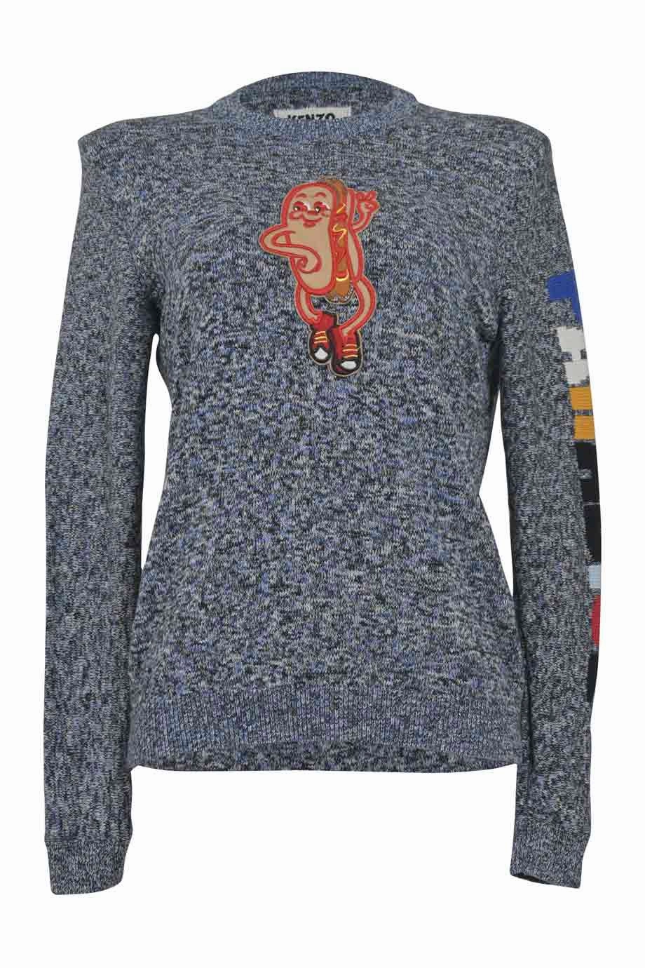 [WW36513] Kenzo | Knitwear Drop Shoulder Design