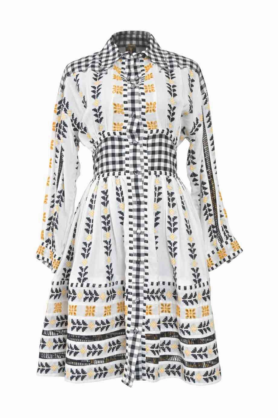 Sleek Wear [WW36766] Dodo Bar Or | Knee Length Dress