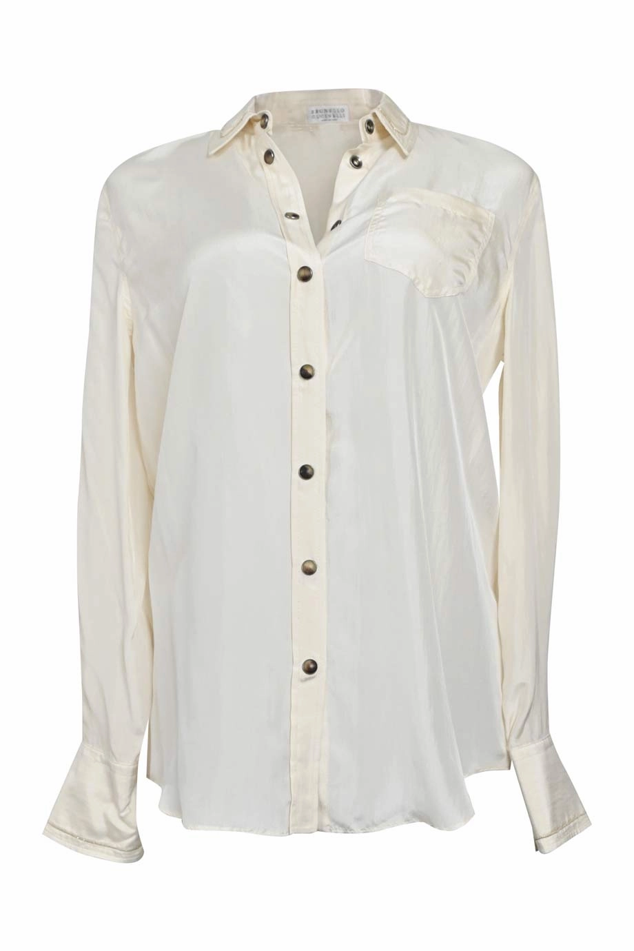 [WW36802] Brunello Cucinelli | Shirt Tall Option Geometric Print