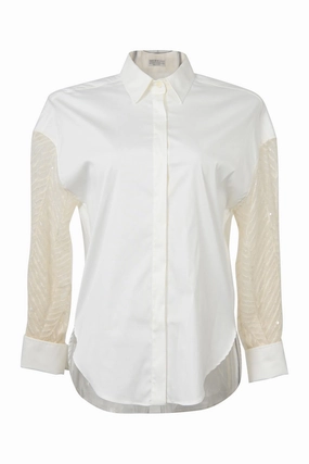 [WW36804] Brunello Cucinelli | Shirt Job Interview Twill Weave