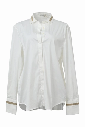 [WW37008] Brunello Cucinelli | Shirt Geometric Pattern