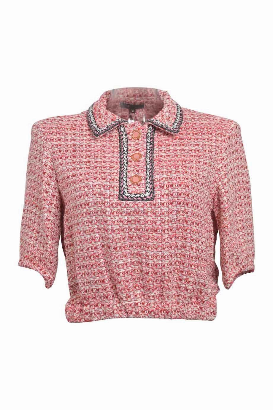 DoubleStitched EcoFriendly Dye Process [WW37408] Maje | Short sleeve top